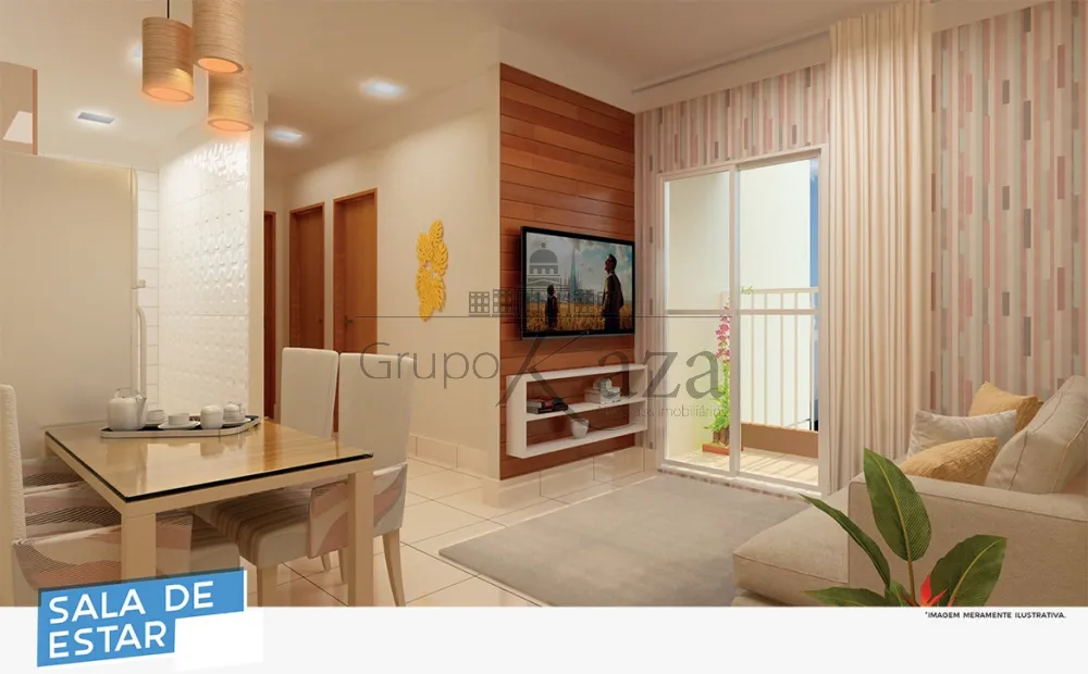 Foto 3 de Apartamento Padrão em Loteamento Jardim Sol Nascente, Jacareí - imagem 3