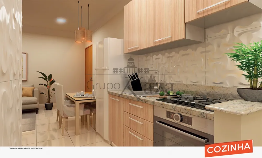 Foto 4 de Apartamento Padrão em Loteamento Jardim Sol Nascente, Jacareí - imagem 4