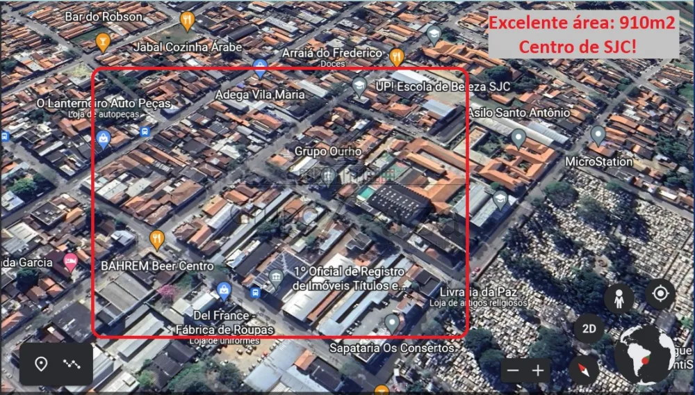 Foto 4 de Terreno Comercial em Centro, São José dos Campos - imagem 4