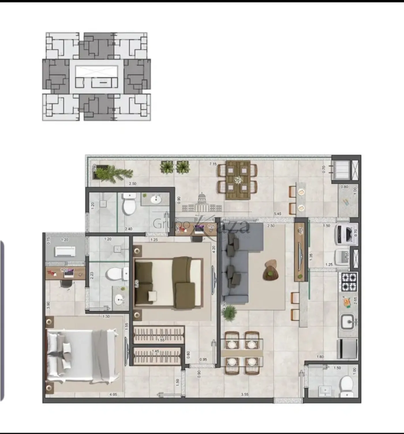 Foto 8 de Apartamento Padrão em Itaguá, Ubatuba - imagem 8