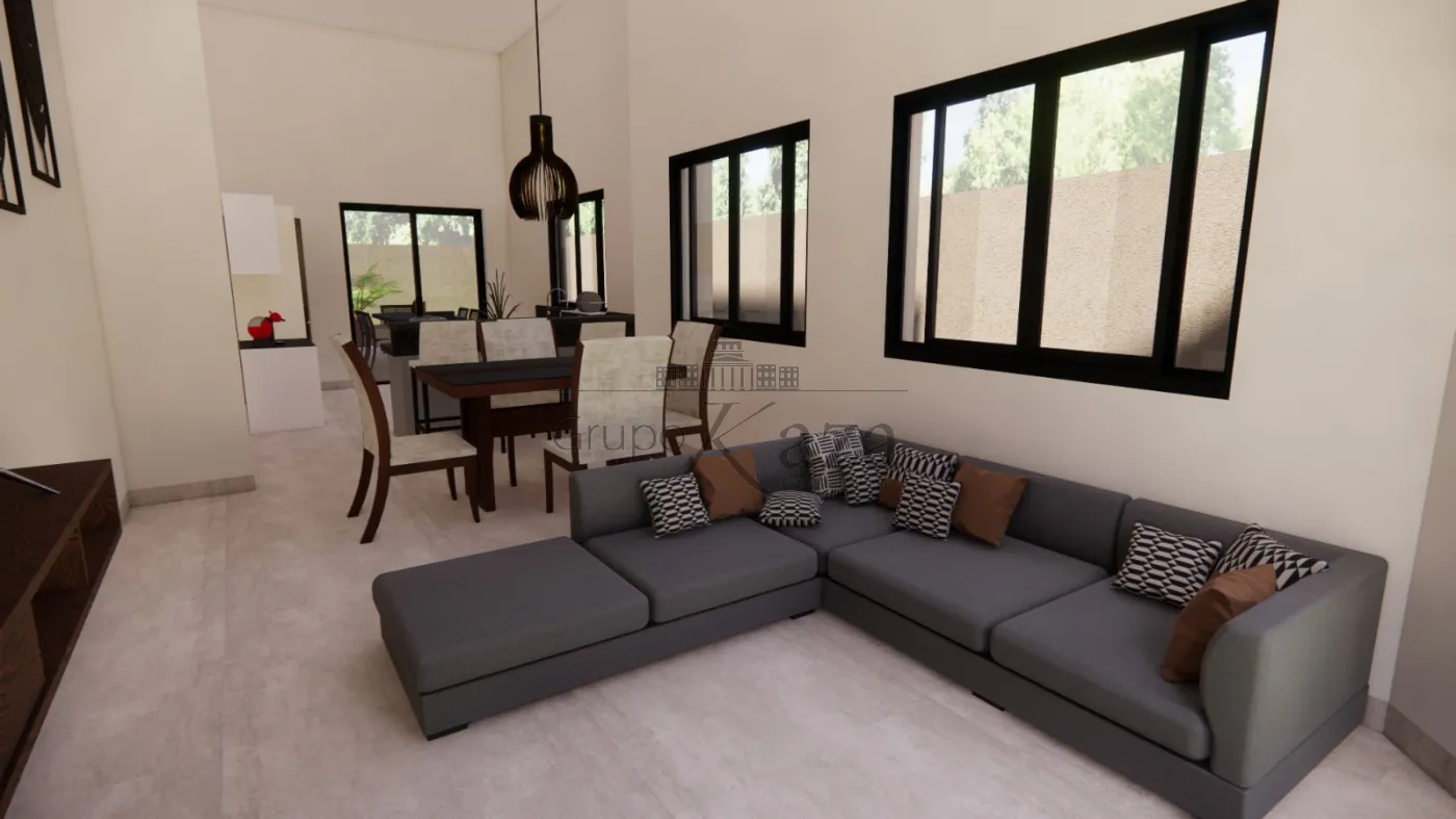 Foto 1 de Casa Casa em Construção Condomínio em Residencial Alta Vista 2, Caçapava - imagem 1
