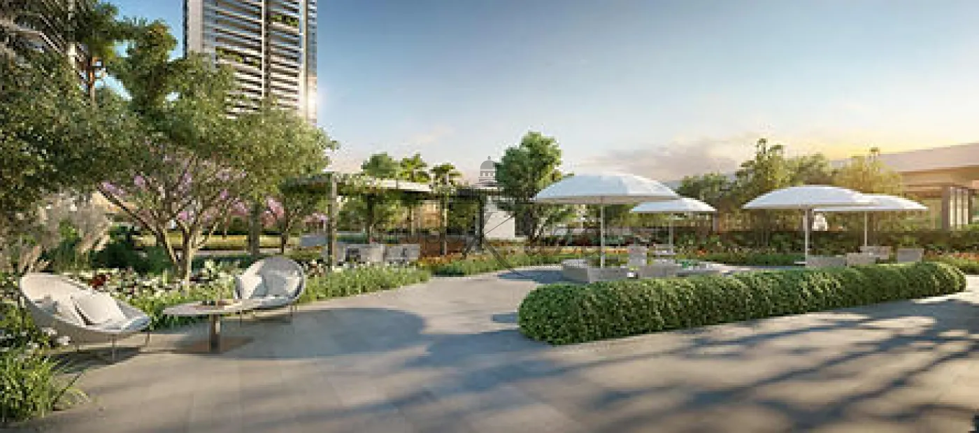Perspectiva do Jardim Privativo by Enea