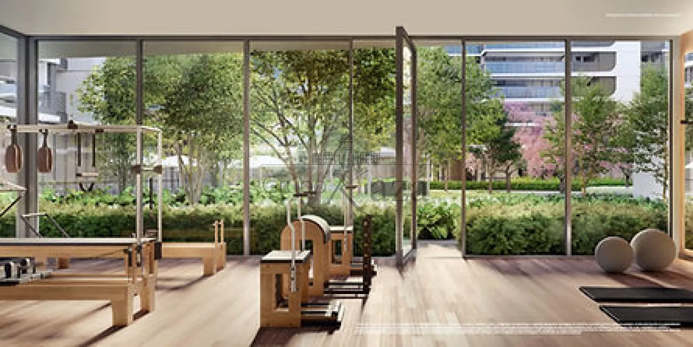 Perspectiva ilustrada do pilates