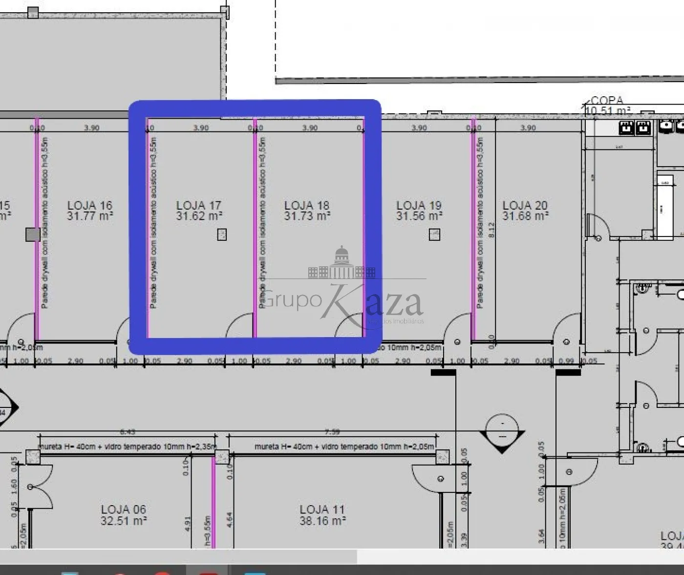 Foto 9 de Comercial Loja em condomínio comercial em Putim, São José dos Campos - imagem 9