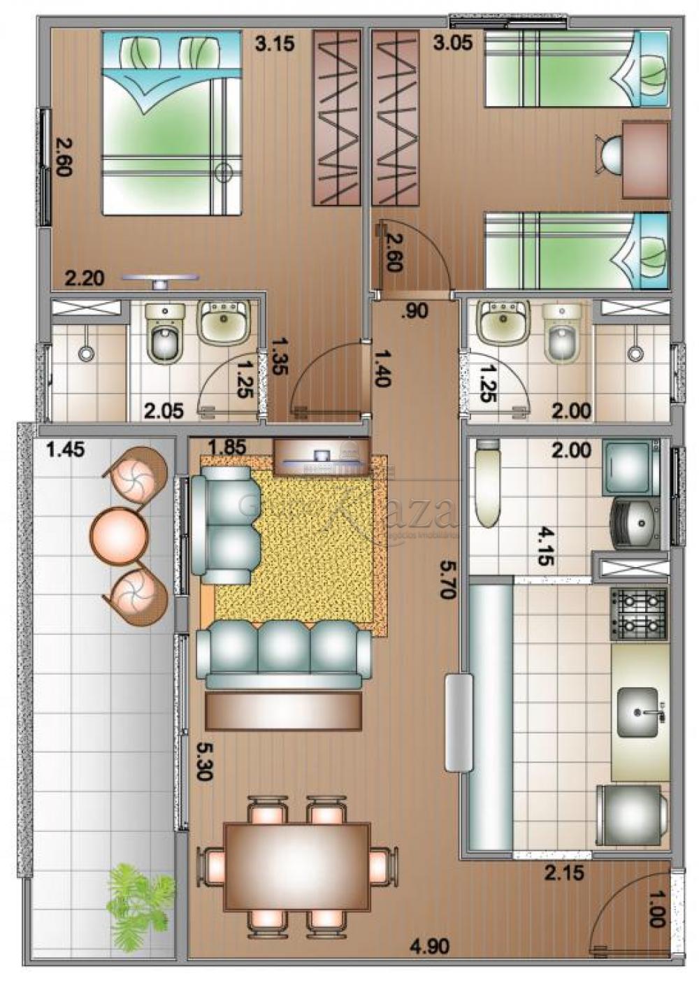 Foto 28 de Apartamento Padrão em Jardim Paraíba, Jacareí - imagem 28