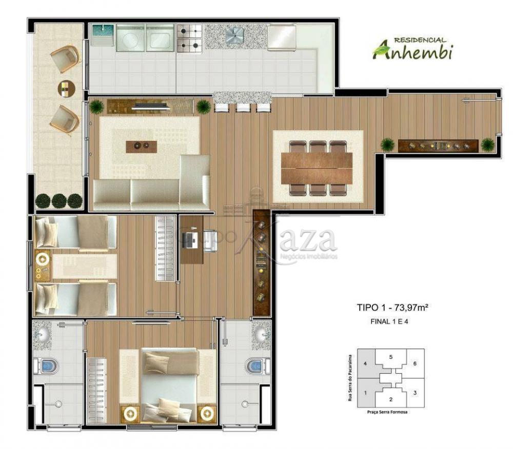 Foto 17 de Apartamento Padrão em Jardim Anhembi, São José dos Campos - imagem 17