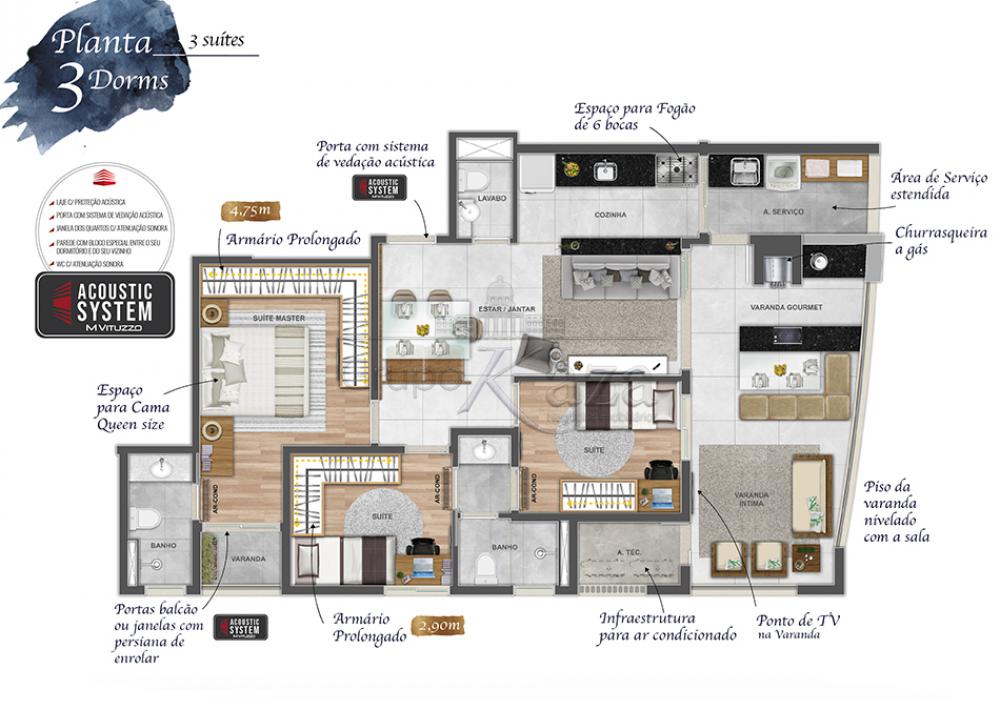 Foto 16 de Apartamento Padrão em Jardim Apolo I, São José dos Campos - imagem 16