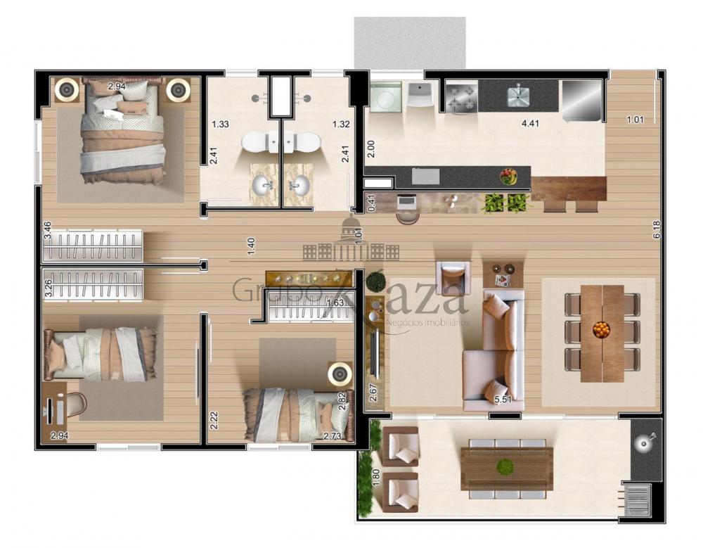 Foto 35 de Apartamento Padrão em Vila Pantaleão, Caçapava - imagem 35