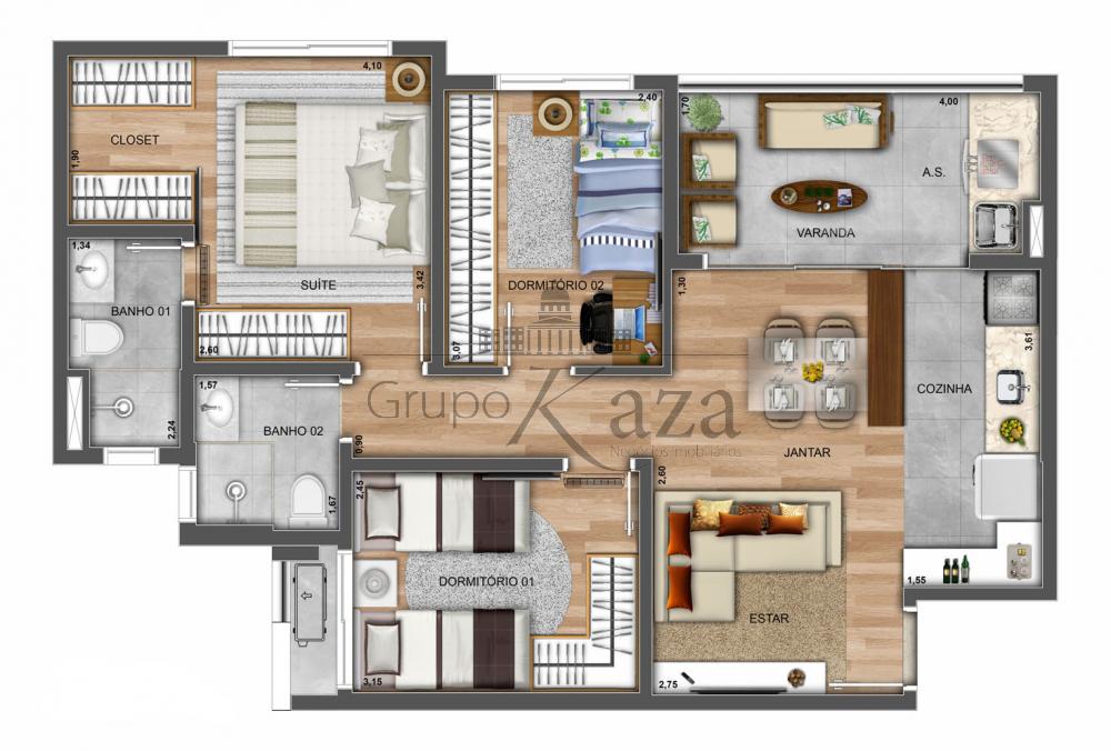 Foto 33 de Apartamento Padrão em Vila Indústrial, São José dos Campos - imagem 33